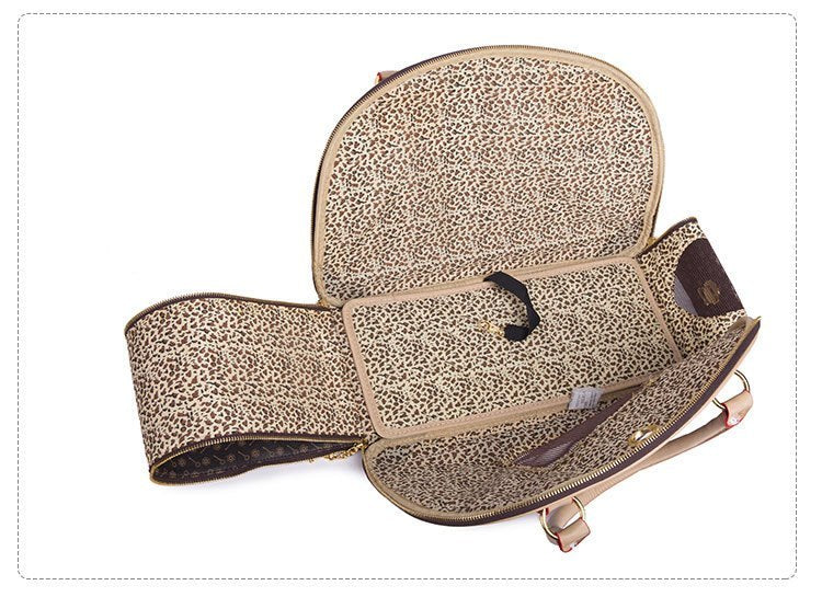 Royal Outing Travel Pet Bag Anti-squeeze Premium Italian Design