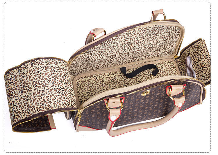Royal Outing Travel Pet Bag Anti-squeeze Premium Italian Design