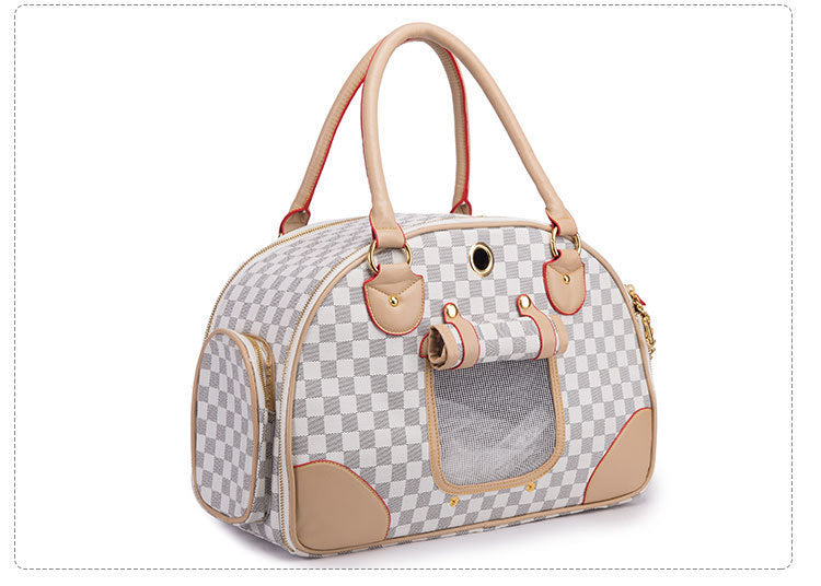 Royal Outing Travel Pet Bag Anti-squeeze Premium Italian Design