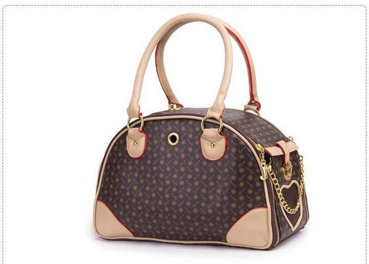 Royal Outing Travel Pet Bag Anti-squeeze Premium Italian Design