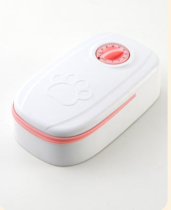 Automatic Cat & Dog Feeder – Stainless Steel Smart Dispenser with Portion Timer